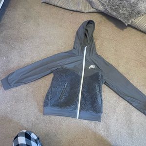 Nike Sherpa zip up jacket